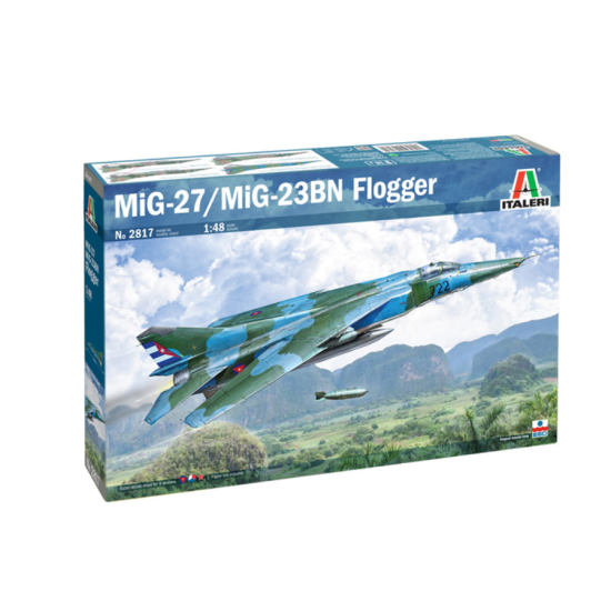 Italeri 2817, MiG-27/MiG-23BN Flogger, 1:48